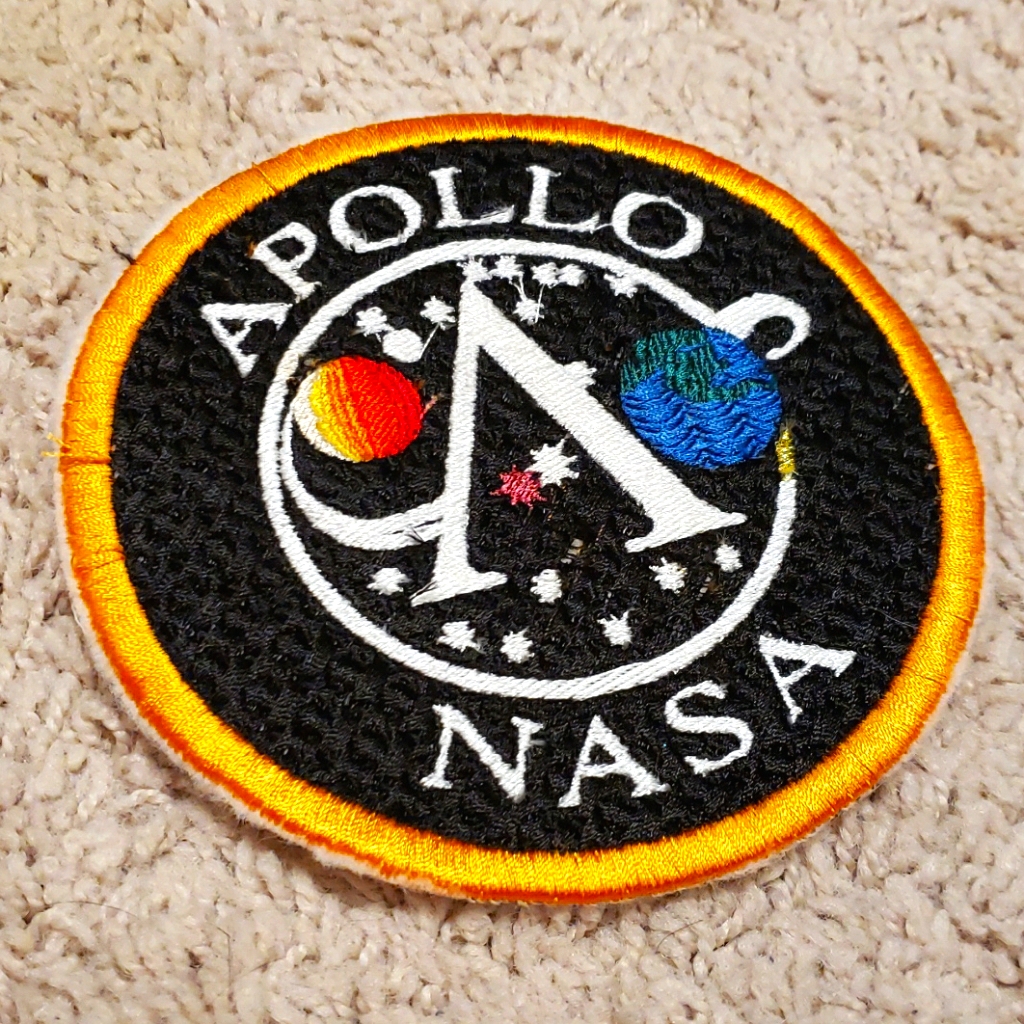 Custom Apollo Embroidered Patch.